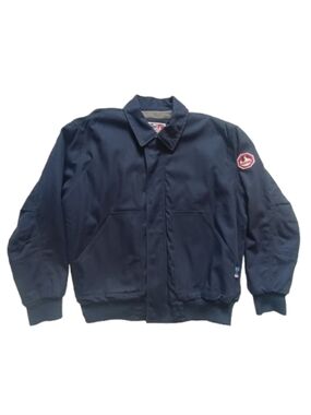 Walls FR Fire Resistant Work Wear Jacket Mens Navy Blue Lined Size:XL